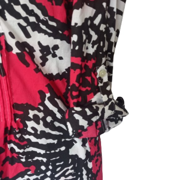 Yarra Trail black, white, pink shirt (Size 10) - Picture 3 of 7